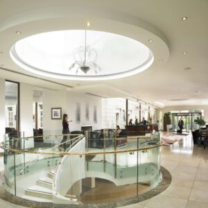 The Lobby & Reception area at Dunboyne Castle Hotel & Spa in County Meath.